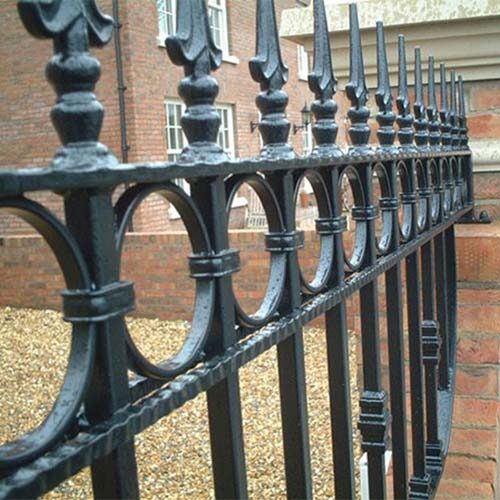 Metal Railings on wall